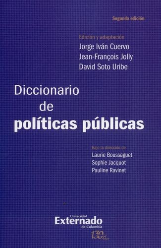Libro Diccionario De Políticas Públicas