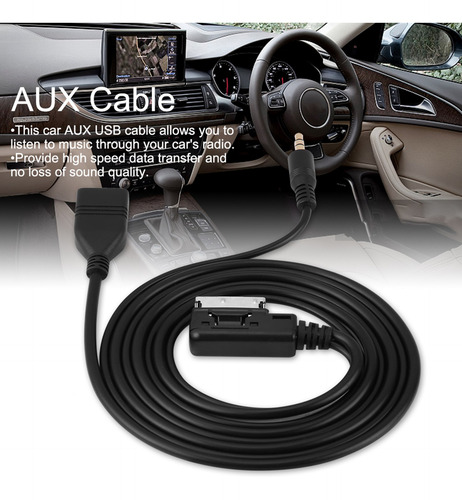 Imagen 5 de 10 de Cable Adaptador Usb Aux Para Mercedes Benz C63 E200l