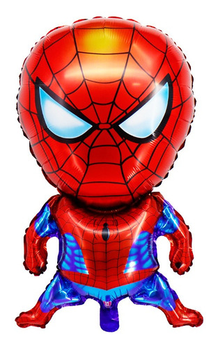 1 Globo Metalizado Spiderman Avenger Superheroes Globifiesta