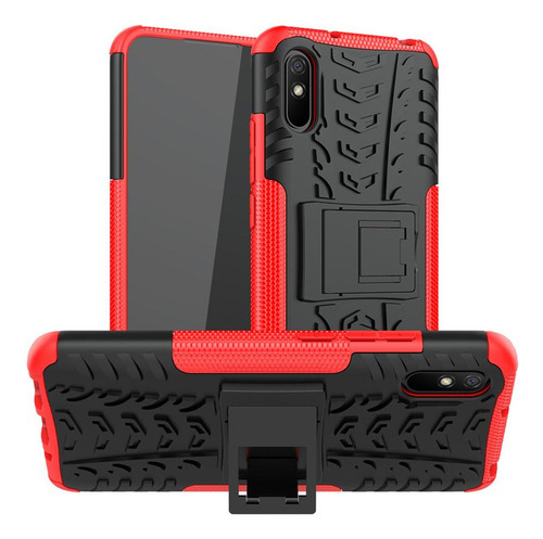 B Funda Rígida De Doble Capa Para Xiaomi Redmi 9at Bumper