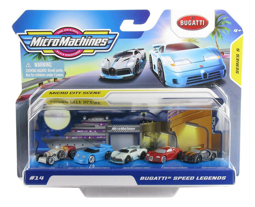 Micro Machines 2021 Serie 5 World Pack 14 Bugatti Speed ??le