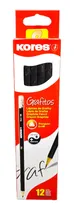 Comprar Lápiz De Grafito Kores 12 Lápices ( Combo X Dos Cajas)