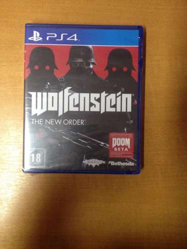 Ps4 Wolfenstein The New Order Novo Lacrado