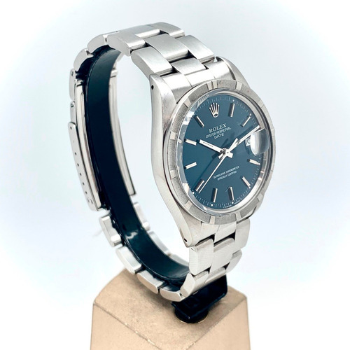 Imagen 3 de 6 de Reloj Rolex Oyster Perpetual Date Acero Coleccion Ref15010