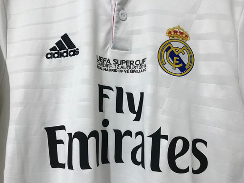 Jersey Real Madrid 2014 Supercopa Europa Ronaldo Ch/s