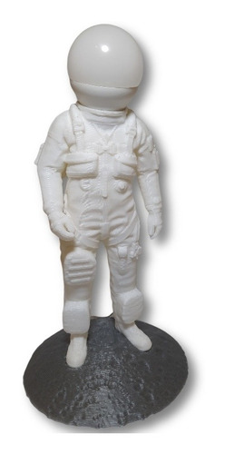 Velador Astronauta Con Base Lunar 220v