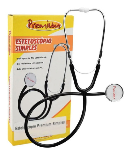 Estetoscópio Simples E Esfigmomanômetro Rosa Premium