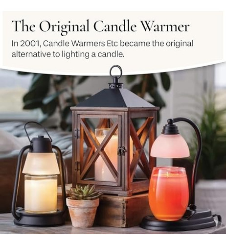 Lámpara Calentadora De Velas Aurora Para Aromaterapia