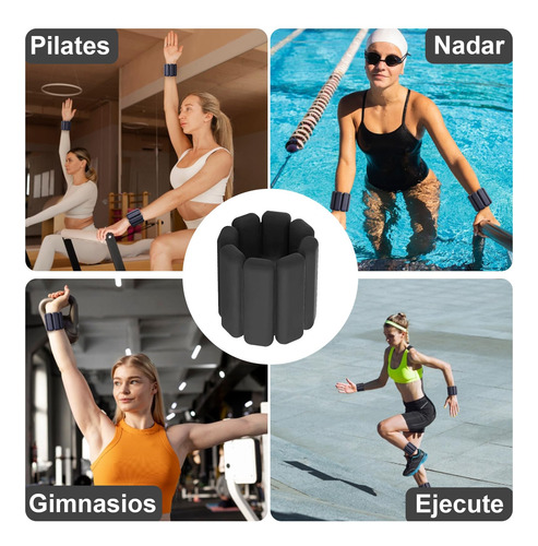2pcs Polainas Para Tobillos Y Muñecas, (2x0.5 Lb) Pesas De