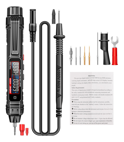 Multímetros, Multímetro, Lápiz De Fase, Sensor Digital Sin C