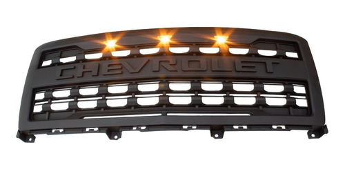 Parrilla Off-road Luz Led Drl Ambar Silverado 1500 2014-2015