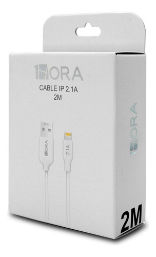 Cable Para iPhone 2mtros Carga Y Transferencia De Datos 2.1a