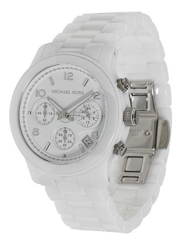 Relógio Luxo Michael Kors Mk5161 Orig Cerâmico Chron Anal!!!
