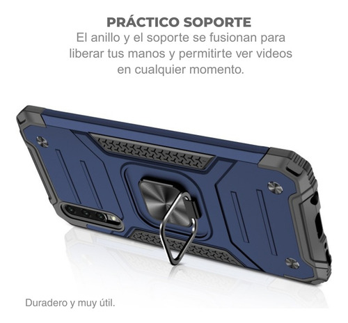 Funda Para Galaxy A50 Con Mica Varios Modelos Antigolpes Verde Shockcolor