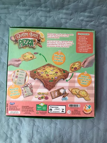 Quem quer pizza? - Jogo de Tabuleiro - Toyster Brinquedos