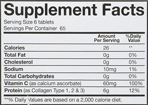 Imagen 2 de 2 de Colágeno Formula Avanzada 390 Cápsulas