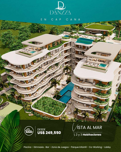 Espectacular Proyecto De Apartamentos En Cap Cana