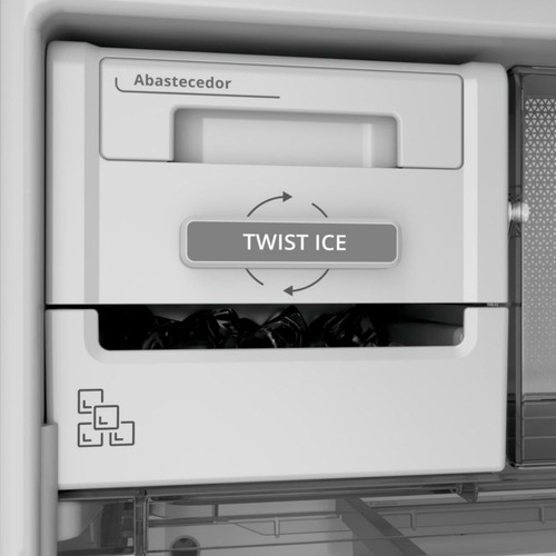 Imagem 6 de 10 de Geladeira Brastemp Frost Free Inverse 443 Litros Bre57ab