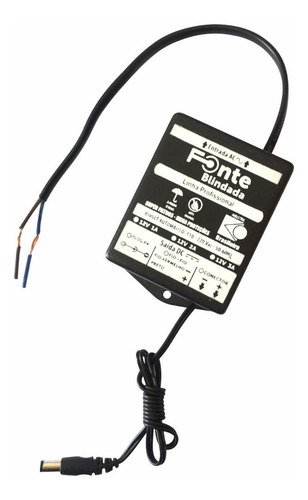 Imagem 4 de 6 de Fonte Blindada 12v 3a Fio Ac Plug P4 Uso Geral Prova D'água