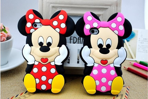 Forro Case iPhone 4 Disney Minnie 3d Super Protector Nuevo