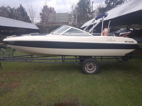 Imagen 5 de 11 de Lancha Femsa 5 Mtrs Mercury 60 Hp Elpto .impecable
