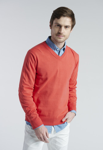 Sweater Almeria Rojo Ss2025 New Man