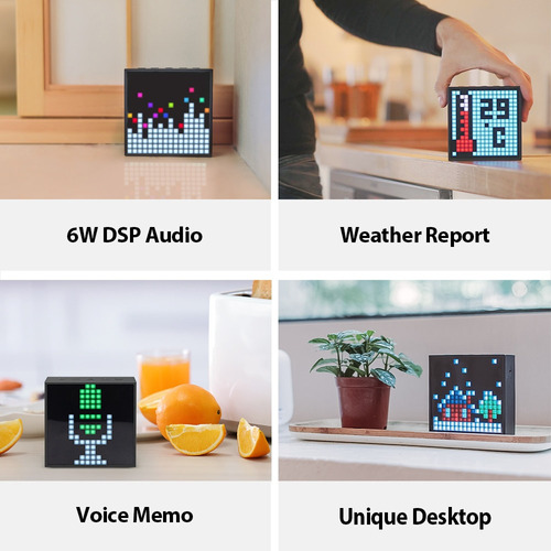Nova Divoom-timebox Evo Bocina Portátil Con Dispositivo .