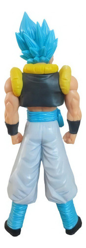 Muñeca Dragon Ball Z - Gogeta Super Saiyan, tamaño grande, color azul