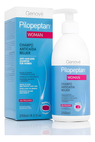 Shampoo Pilopeptan® Woman X 250ml | Tratamiento Anticaída