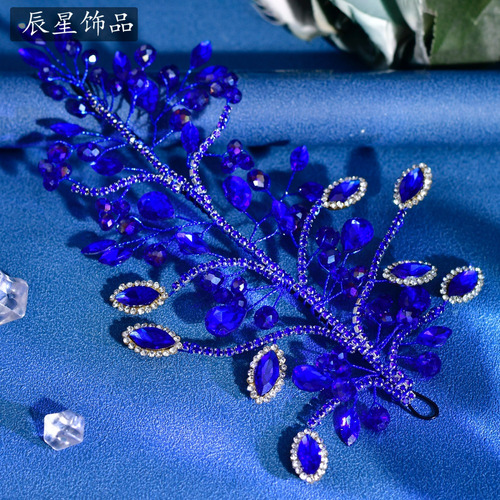 Accesorio De Pelo Nupcial Estilo Hada Para Fiestas, Multicol