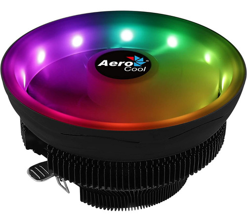 Imagen 1 de 6 de Cooler Cpu Aerocool Core Plus Argb 1151 Am4 Pwm Fan Rgb