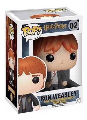 Imagen 2 de 2 de Figura Funko Pop, Harry Potter Ron Weasley