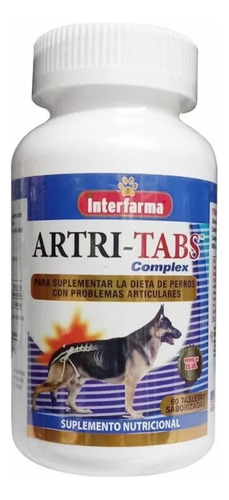 Artri-tabs Perros 60 Tabletas  - Envíos A Todo Chile