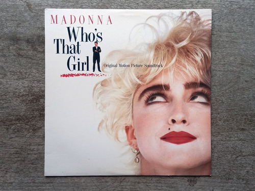 Disco Lp Madonna - Who's That Girl (1987) Usa R15