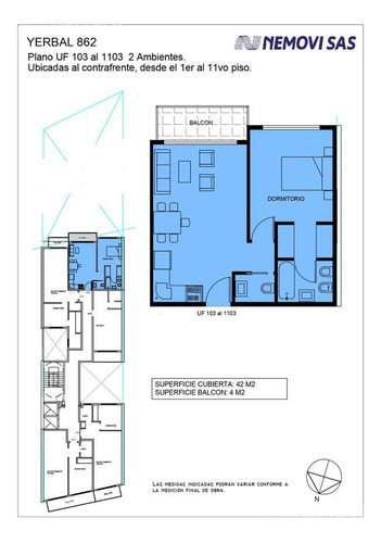 Departamento 2 Ambientes Venta Caballito