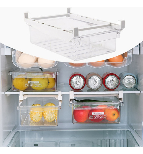 Contenedor Acrílico De Almacenamiento De Frigorífico L