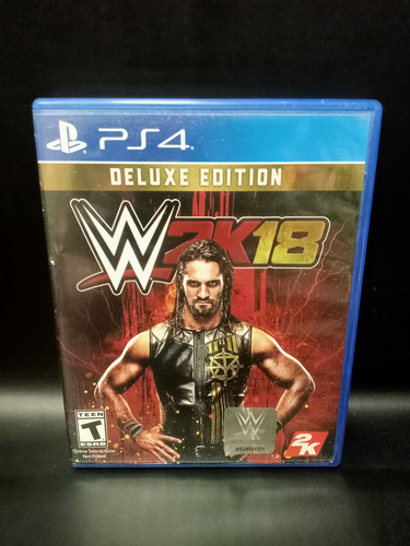 Wwe 2k 18 Portada Deluxe Edition Playstation 4 (Reacondicionado)