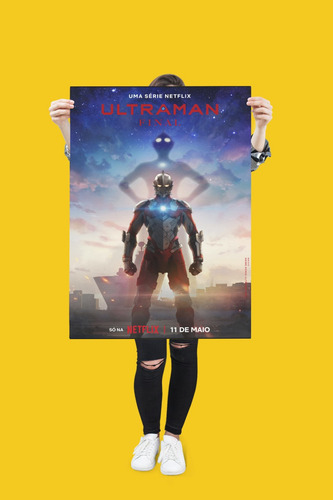 Superpôster Anime Invaders - Ultraman: Série Animada, De Editora Europa. Editorial Europa, Capa Mole, Edição 2024-03-29 00:00:00 Em Português