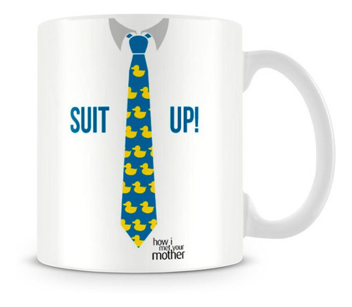 Caneca How I Met Your Mother Suit Up