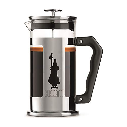 Cafetera De Émbolo Bialetti Preziosa, 600 Ml, Acero