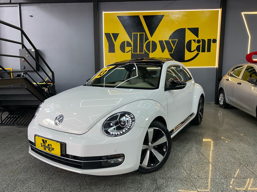 Volkswagen Fusca 2.0 TSI Turbo Automatico 2013 Completo Teto Couro Caramelo