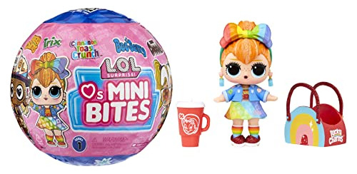¡sorpresa! Lol Surprise Loves Mini Bites Dolls Cereal Con 7