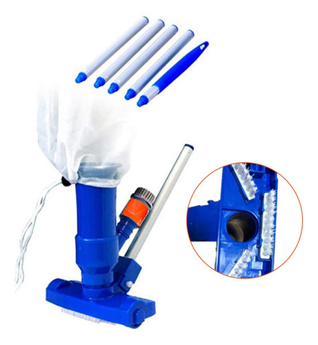 Kit De Limpieza De Alberca Aspiradora Cabezal De Succión