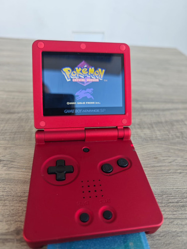 Game Boy Advance Sp Ips V3 - Vermelho Vermelho (Usado)