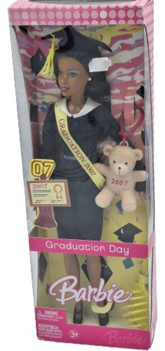 Barbie Graduation Day Formatura Christie Negra 2007 Antiga