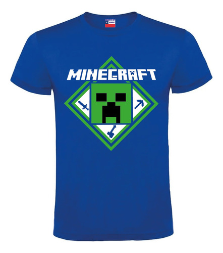 Polera Minecraft Niños