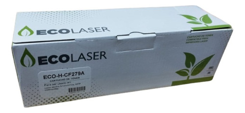 Toner Comp Ecolaser Cf279a Para M12a / M12w / M26a 