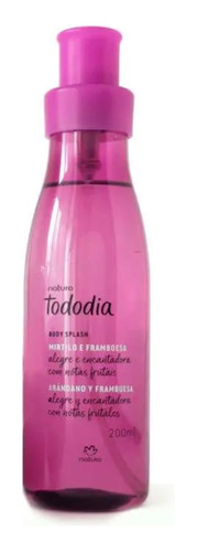 Body Splash Arandanos Y Frambuesa 200 Ml Tododia Natura