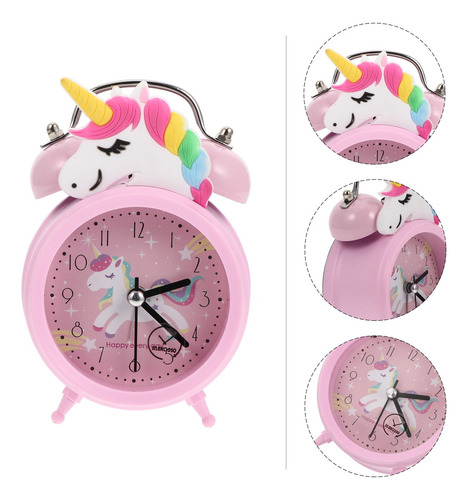 Reloj Despertador De Unicornio Para Niños, Reloj Despertador