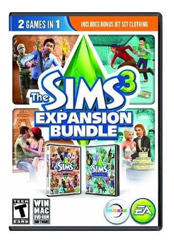 Los Sims 3 Expansión Bundle - Pc / Mac.